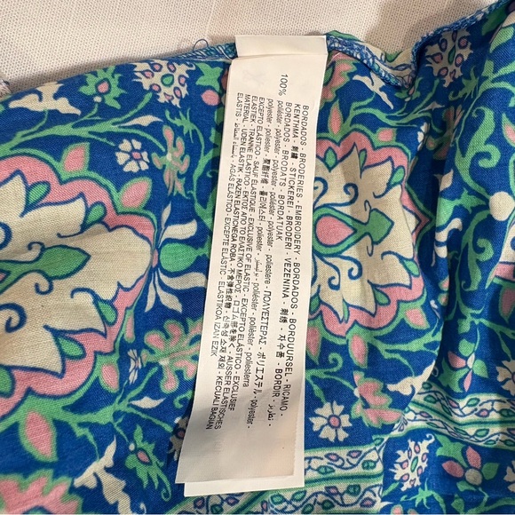 Zara Blue and White Square Neck smock Maxi Sundress
Bohemian, Beachy, Coachella - Picture 7 of 10